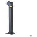 Theo pathlight, borne extérieure, simple, anthracite, gu10, 7w max, ip44