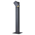 Theo pathlight, borne extérieure, simple, anthracite, gu10, 7w max, ip44