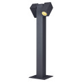 Theo pathlight, borne extérieure, double, anthracite, gu10, 2x 7w max, ip44