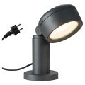 Eskina 30, borne extérieure, anthracite, led, 14,5w, 3000k/4000k, ip65, variable triac