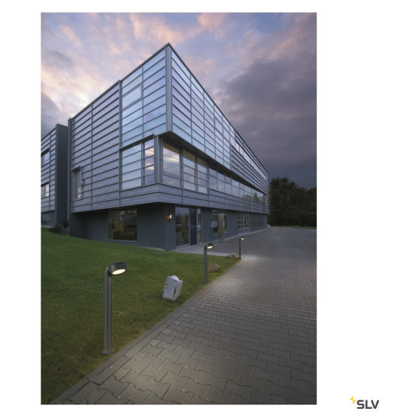 Eskina 80, borne extérieure, anthracite, led, 14,5w, 3000k/4000k, ip65, variable triac