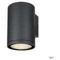 Enola, applique extérieure, rond, l, anthracite, led, 35w, 3000k/4000k, ip65