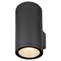 Enola, applique extérieure, rond, l, anthracite, led, 53w, 3000k/4000k, ip65, up/down