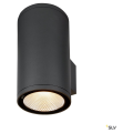 Enola, applique extérieure, rond, l, anthracite, led, 53w, 3000k/4000k, ip65, up/down