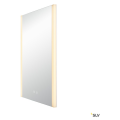 Trukko, applique intérieure, miroir, rectangulaire, alu, led, 24w, 3000/4000/6500k, ip44, variable