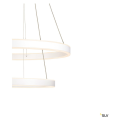 One double, suspension intérieure, up/down, blanc, led, 35w, 2700/3000k, interrupteur cct, variable triac