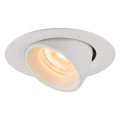 Numinos® gimble xs, encastré de plafond intérieur, 20°, blanc, led, 7w, 2700k