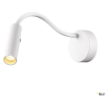 Karpo goose, applique intérieure, liseuse, blanc, led, 5,8w, 3000k, variable