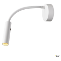 Karpo goose, applique intérieure, liseuse, blanc, led, 5,8w, 3000k, variable