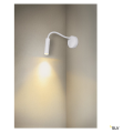 Karpo goose, applique intérieure, liseuse, blanc, led, 5,8w, 3000k, variable