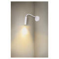 Karpo goose, applique intérieure, liseuse, blanc, led, 5,8w, 3000k, variable