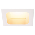 SLV by Declic VERLUX, encastré de plafond, blanc, 20W, 150x150mm, 3000K