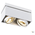 KARDAMODE SURFACE CARRE ES111 DOUBLE, BLANC, max. 2x75W