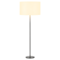 SLV by Declic FENDA lampadaire simple, métal brossé, sans abat-jour, E27, 60W max.
