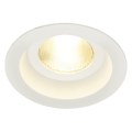 Contone ip44 encastré rond. blanc. led 16w variable 2000-3000k