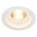 Contone ip44 encastré rond. blanc. led 16w variable 2000-3000k