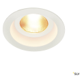 Contone ip44 encastré rond. blanc. led 16w variable 2000-3000k