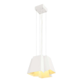 SLV by Declic SOBERBIA 31, suspension, carrée, blanche, LED 25,4W, 2700K
