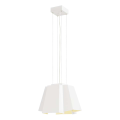 SLV by Declic SOBERBIA 31, suspension, carrée, blanche, LED 25,4W, 2700K