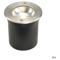 Rocci rond 6w led. encastré de sol ext. inox 316. 3000k. ip67