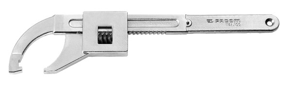 Clé modèle à crémaillère pour écrous à encoches latérales - capacité 20 - 100 mm