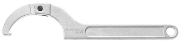 Clé à ergot modèle articulé pour écrous à encoches latérales - capacité 80 - 120 mm