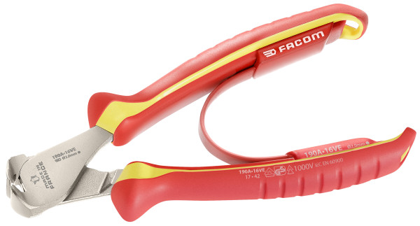 PINCE COUPANTE DEVANT - HAUTES PERFORMANCE - ISOLÉE 1000 VOLTS - Facom - 190A.16VE