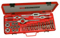 Jeu de tarauds, filières, porte-outils - 9 x 2 - de m3 à m12