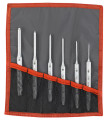 Jeu d outils à chocs - 6 chasse-goupilles pour goupilles élastiques - présentation en trousse