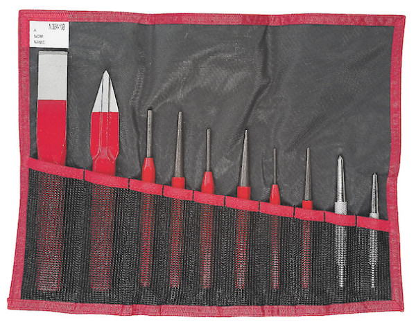 Jeu d outils à chocs - présentation en trousse