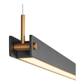 Noya, suspension intérieure, noir, led, 32w, 2700/3000k, interrupteur cct, variable triac