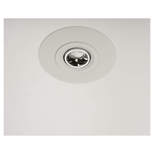 Numinos® gimble m, encastré de plafond intérieur, 40°, blanc/chrome, led, 17,5w, 3000k