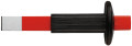 Burin extra plat avec protecteur - longueur 235 mm