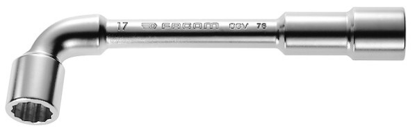Clé à pipe débouchée ogv® forgée 12 pans x 6 pans métrique