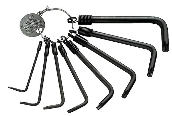 Lot de 8 Clés Mâle Torx sur Anneau Facom