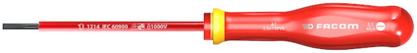 AT.VE - TOURNEVIS PROTWIST® ISOLÉS 1000 VOLTS POUR VIS À FENTE