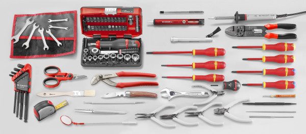 Sélection d outillage métrique de 65 outils
