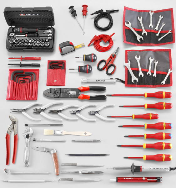 Sélection métrique et en pouces de 102 outils