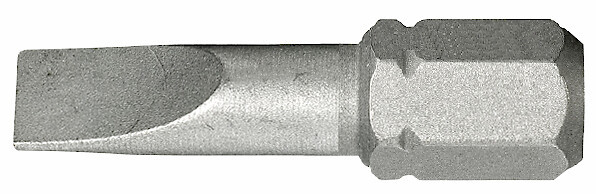 Embout de vissage standard pour vis à fente (0,5 x 3,0)