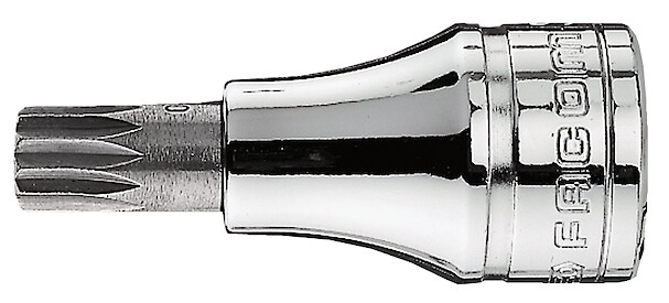 KS Tools 922.1446 - Douille Tournevis XZN® 1/4'', L.37 Mm - M10 - Gamme ULTIMATE® - En Chrome Vanadium - Finition Chromée Satinée