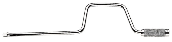 Vilebrequin 3/8" manche métallique