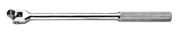 Poignée articulée 3/8" 255 mm manche métallique