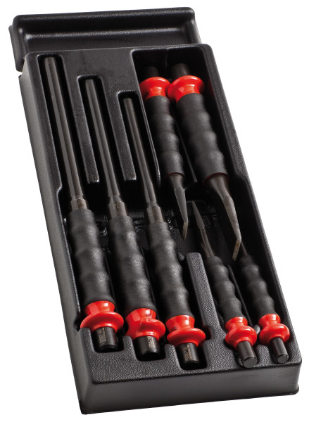 Modules chasse-goupilles-burins - bédanes gainés