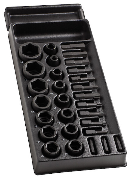 Module de 12 douilles 6 pans métriques