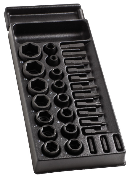 Module de 12 douilles 6 pans métriques