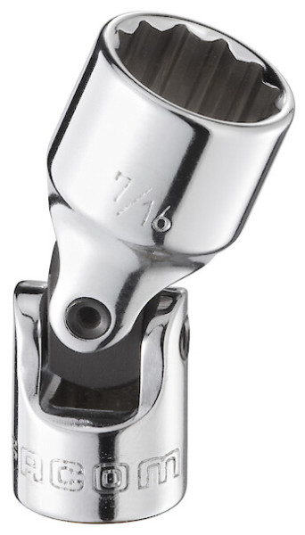 Douille articulée  1/4"  ø 7/16 de pouce - Facom - R.7/16F