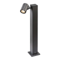 Helia, borne extérieure, simple, anthracite, led, 8w, 3000k, ip55, variable triac