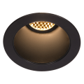 Horn magna, encastré de plafond ou mural intérieur, noir, led, 7,7w, 3000k