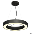 Medo ring 60, suspension intérieure, rond, noir, led, 34w, 3000k, variable dali