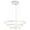 One triple, suspension intérieure, blanc, led, 65w, 3000k/4000k, variable dali